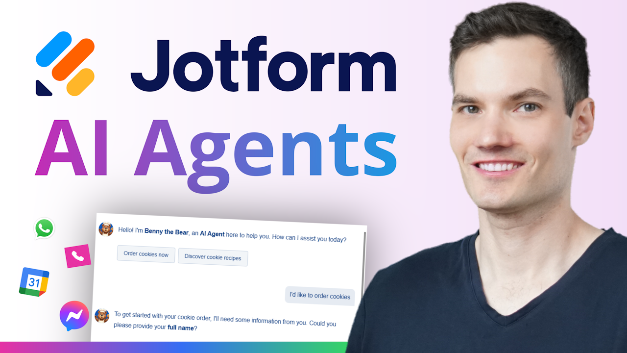 How to Build AI Agents with Jotform (FREE & No Coding Required ...