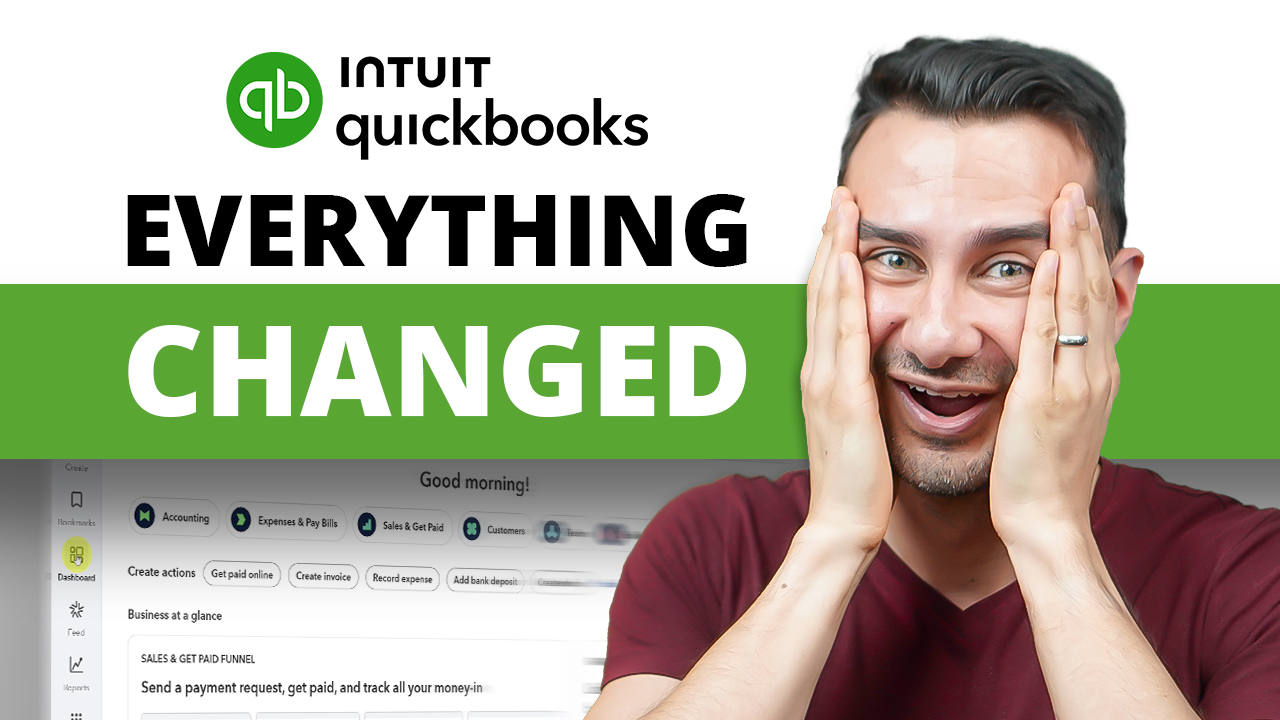 QuickBooks Online 2025 Beginner Tutorial (New Layout Explained) – Kevin ...