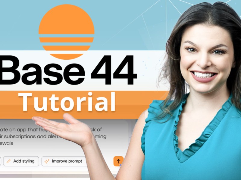 Base44 Tutorial for&nbsp;Beginners