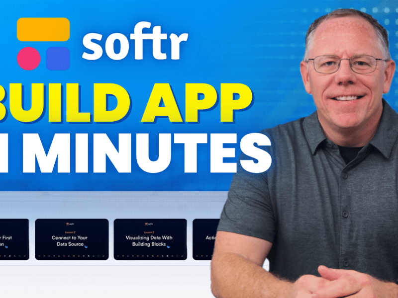 Build a Real App with AI in Minutes (No Coding) – Softr&nbsp;Tutorial