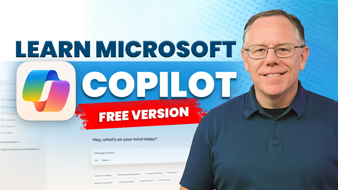 Microsoft Copilot (Free Version) – Complete Tutorial – Kevin Stratvert