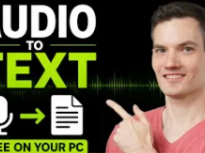 How to Transcribe Audio to Text for Free on Your&nbsp;PC