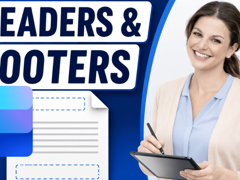 Microsoft Word Headers & Footers Tutorial for&nbsp;Beginners