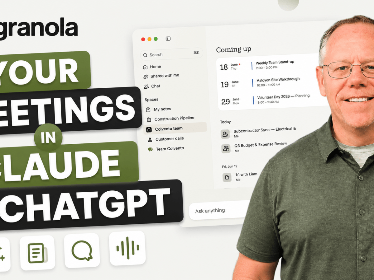 Your Meetings in Claude & ChatGPT: Granola&nbsp;Connectors
