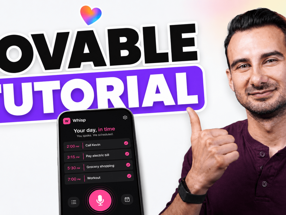 Lovable AI Tutorial for Beginners – Build Your First&nbsp;App