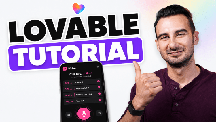 Lovable AI Tutorial for Beginners – Build Your First&nbsp;App