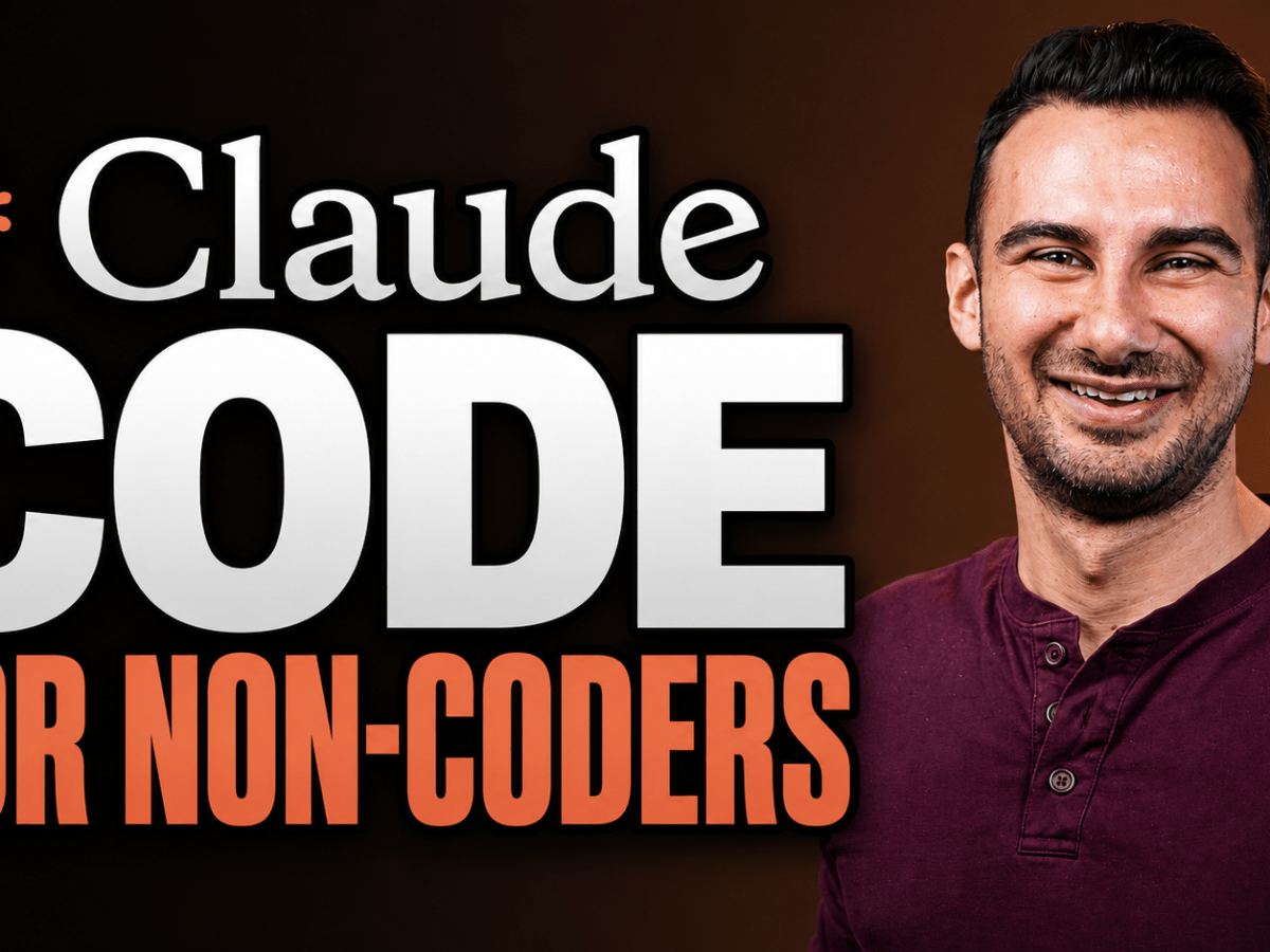 Claude Code Tutorial for&nbsp;Non-Coders