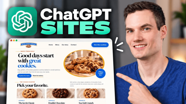 How to Build a Website with ChatGPT&nbsp;Sites