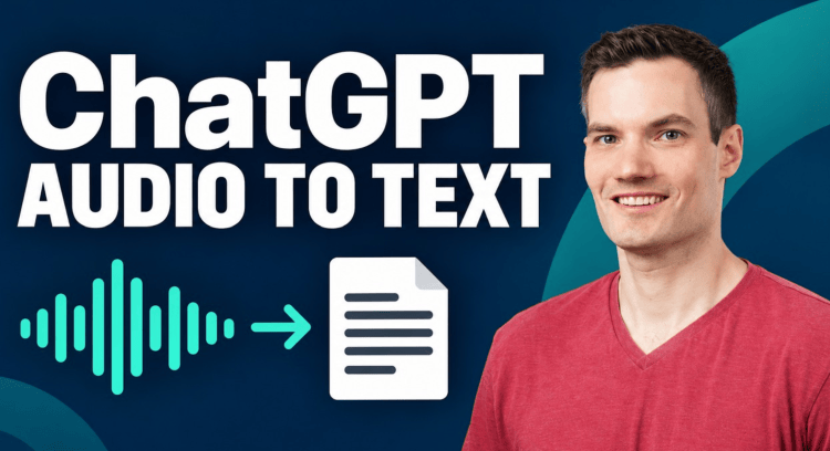 How to Transcribe Audio to Text with&nbsp;ChatGPT